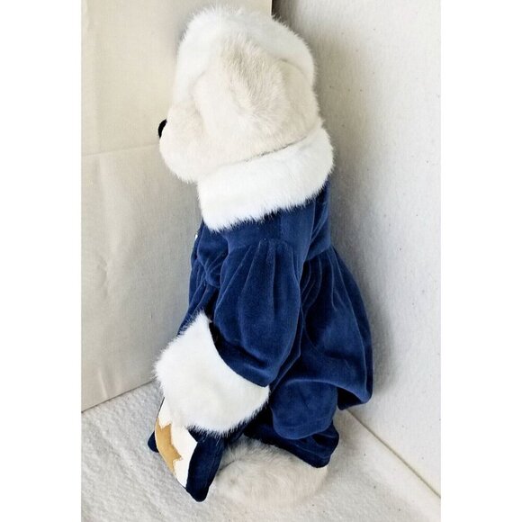 Boyds Bears‎ 1998 ALEXIS BERRIMAN #912022 Plush 16” Blue Velvet Soft NWT - Picture 2 of 12